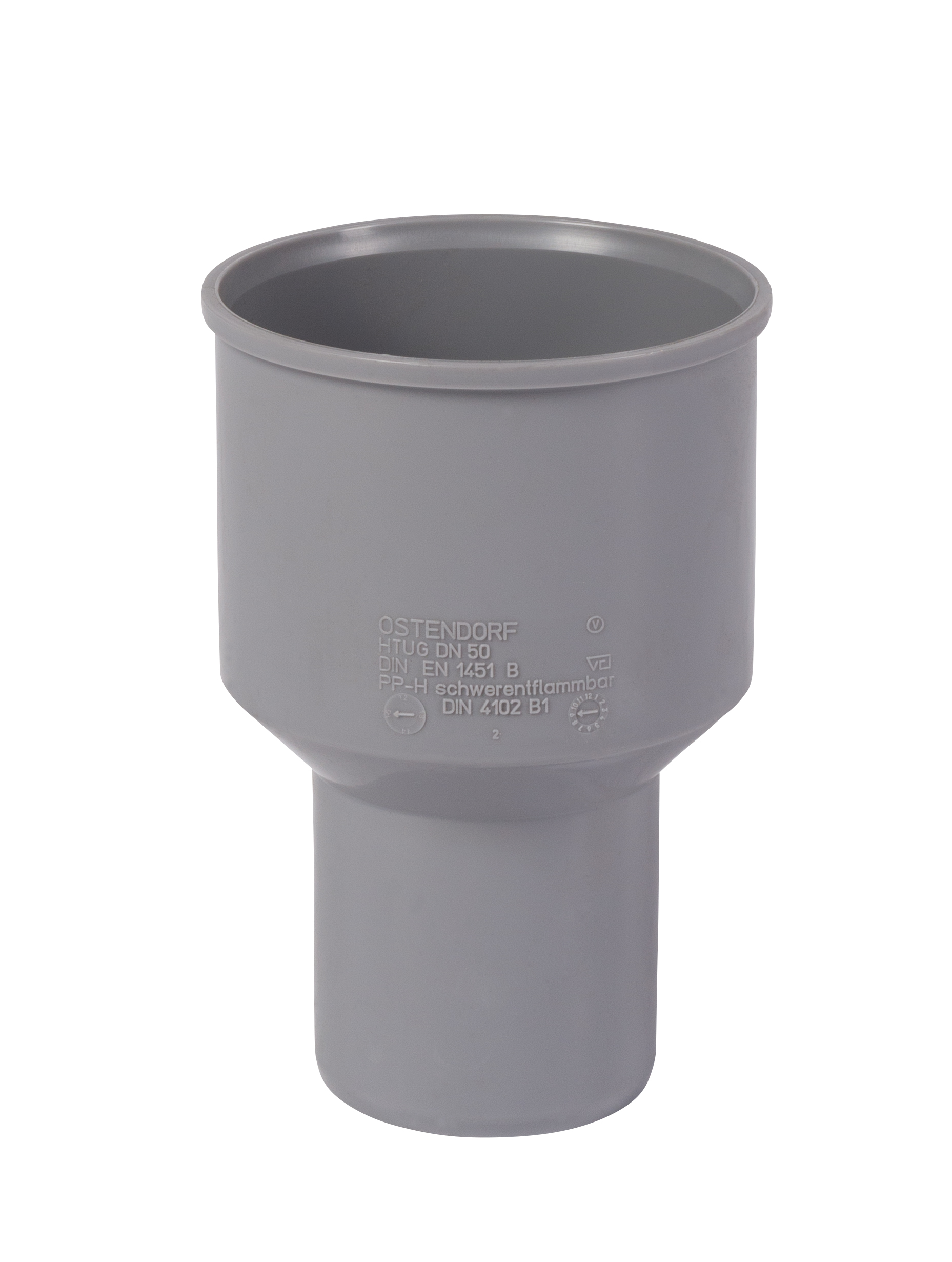 Переход с чугуна на пластик