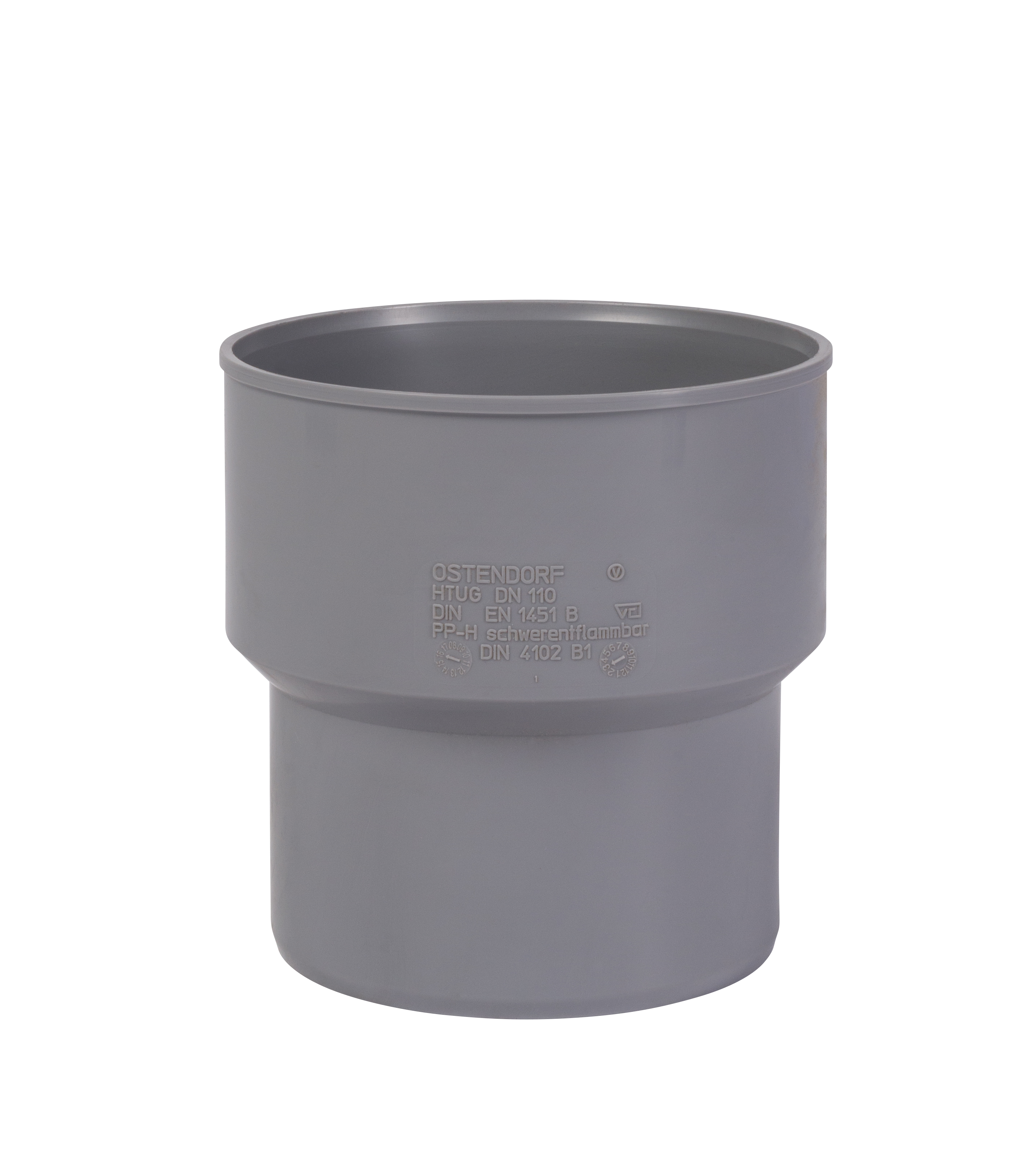 Переход с чугуна на пластик