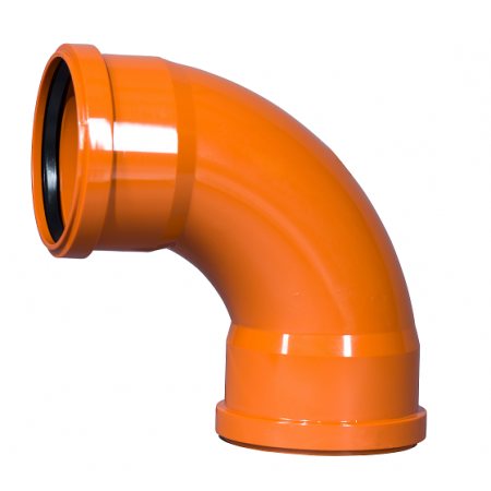 Колено радиальное двухраструбное