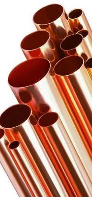 Трубы медные твердые