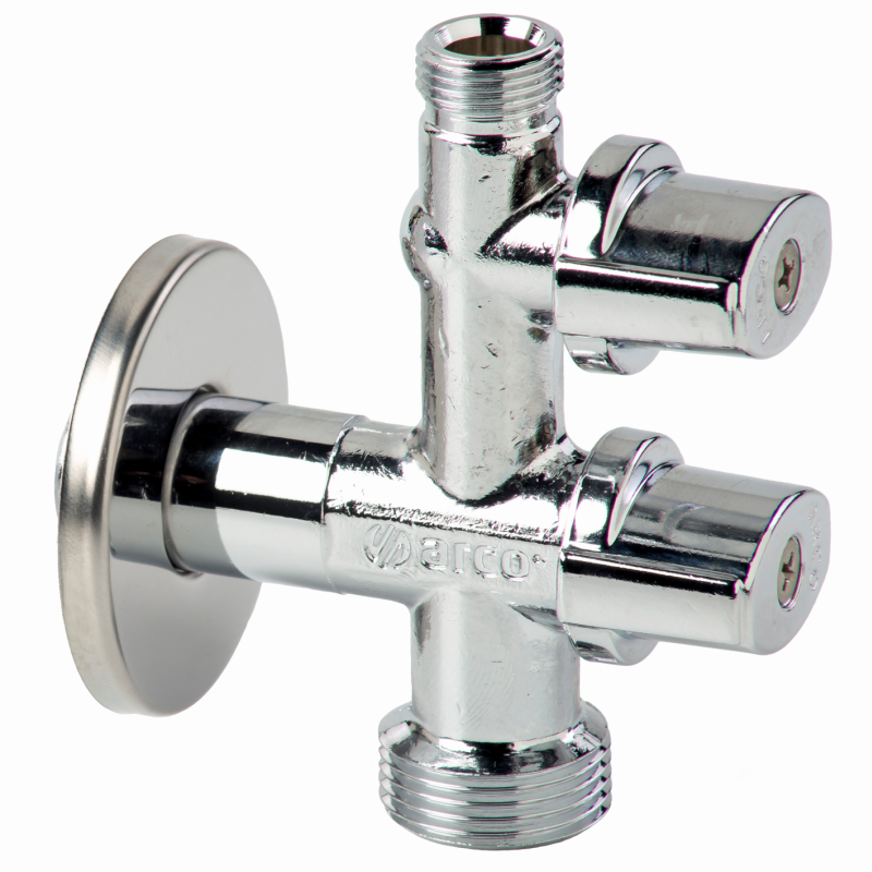 Кран шаровый L COMBI ARCO