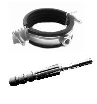 Хомуты (зажимы) для труб (комплект) КТР